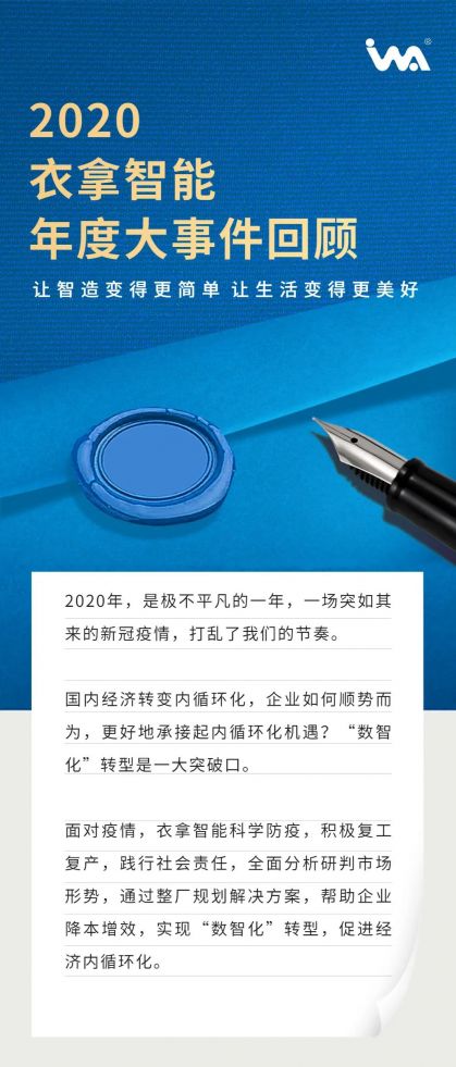 年終盤點(diǎn)｜衣拿智能2020年度大事件回顧！這一年，不簡(jiǎn)單！